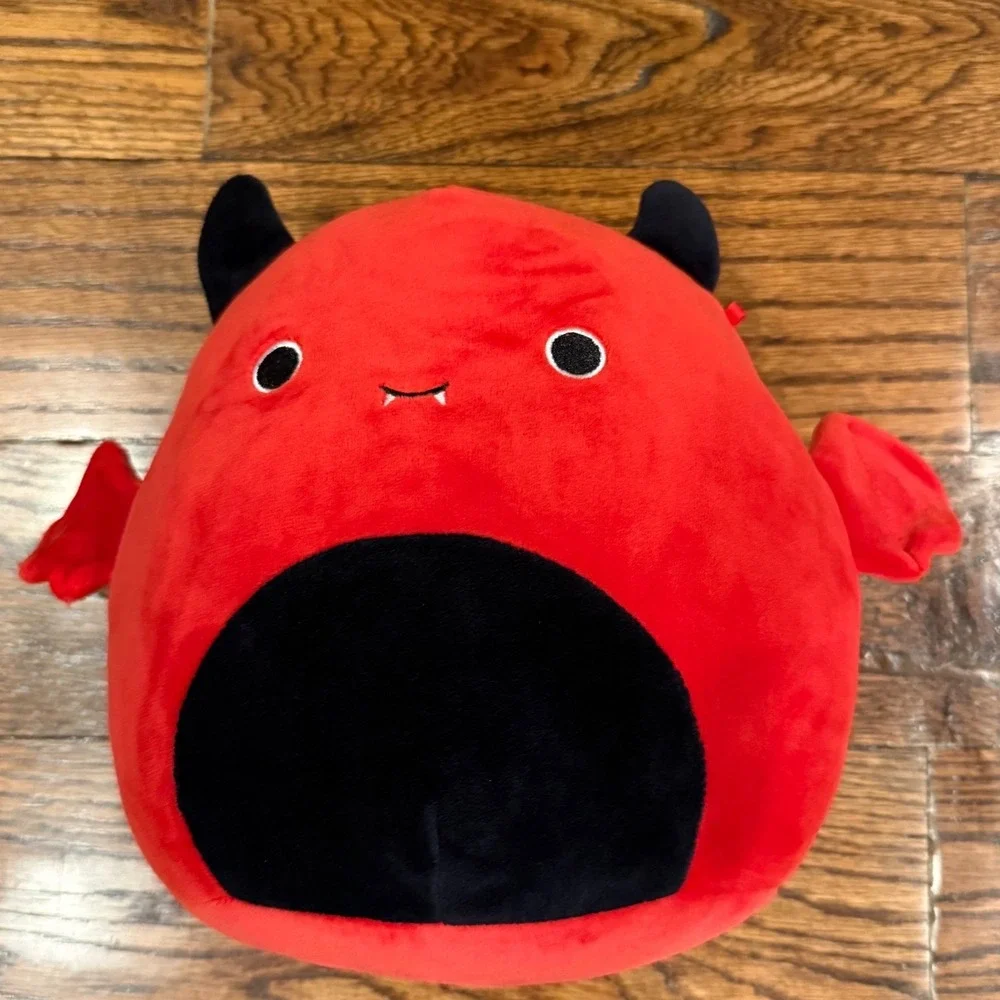 Squishmallows Dante the Red Devil 8 Inch Plush Halloween Kellytoy HTF #Dante